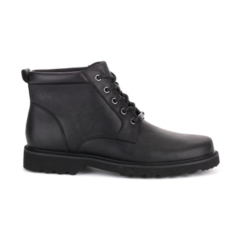 Rockport Northfield Waterproof Plain Toe Men Work Boots Black Singapore | ZZ1-49674