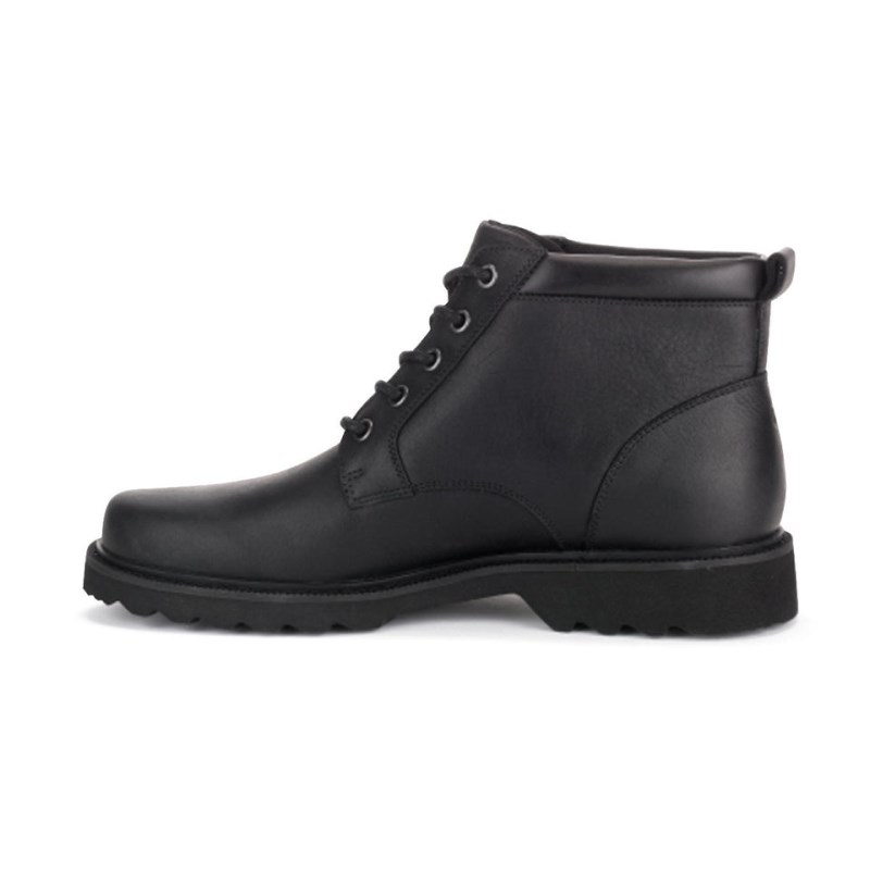 Rockport Northfield Waterproof Plain Toe Men Work Boots Black Singapore | ZZ1-49674