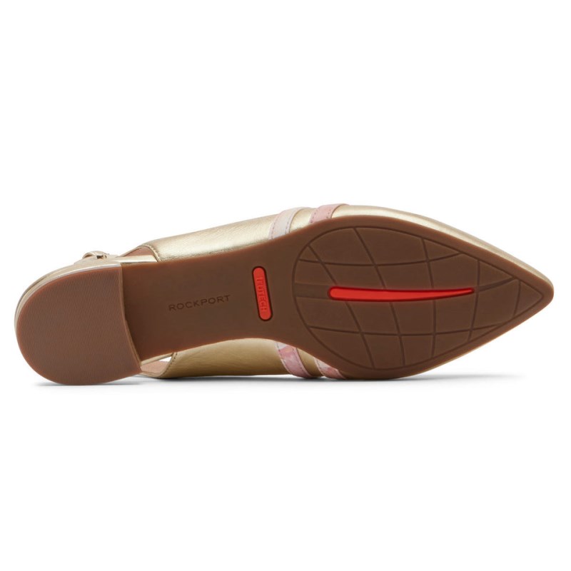 Rockport Oh Joy! Adelyn Women Ballet Flats Dark Brown Singapore | KI4-17031