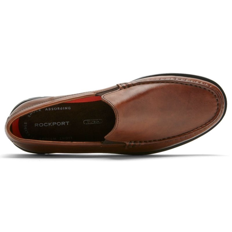 Rockport Palmer Venetian Men Loafers Brown Singapore | DR9-85818