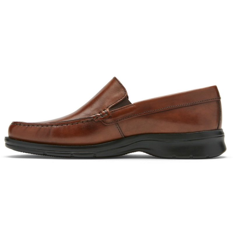 Rockport Palmer Venetian Men Loafers Brown Singapore | DR9-85818