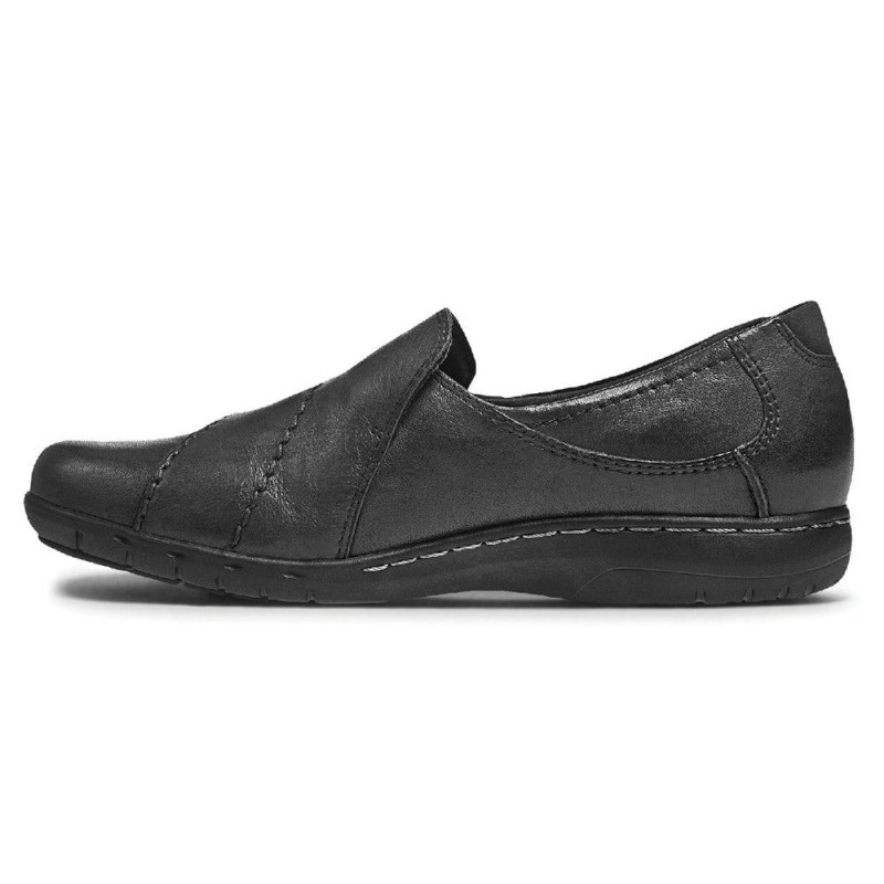 Rockport Paulette Women Slip Ons Black Singapore | VA4-39443