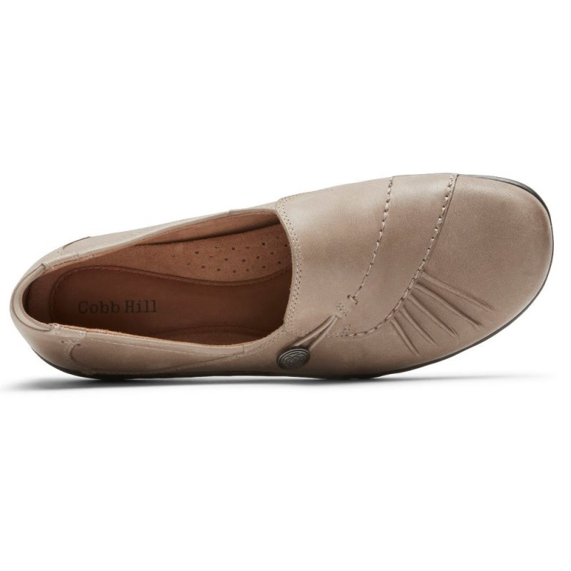 Rockport Paulette Women Slip Ons Grey Singapore | WQ3-40484