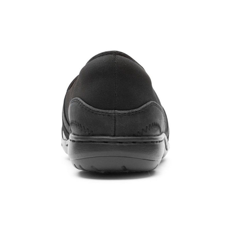 Rockport Penfield A-Line Women Slip Ons Black Singapore | OD0-56375