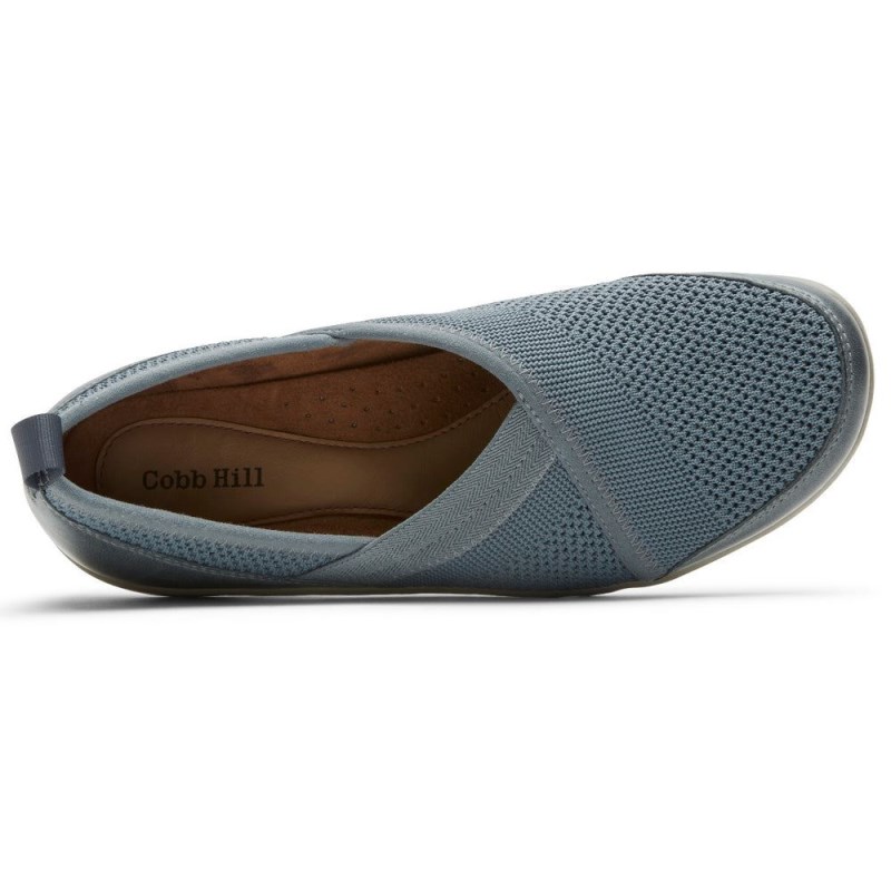 Rockport Penfield Mesh Women Slip Ons Blue Singapore | CW8-67146