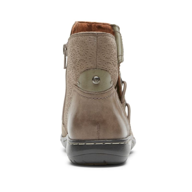 Rockport Penfield Ruched Women Winter Boots Grey Singapore | MX7-42774