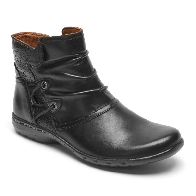 Rockport Penfield Ruched Women Winter Boots Black Singapore | RW6-10031