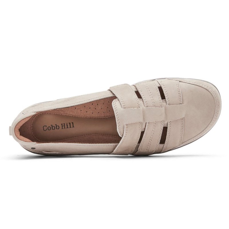 Rockport Penfield Strappy Women Slip Ons Grey Singapore | XG1-13671