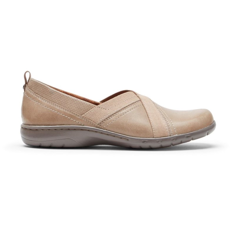 Rockport Penfield Women Slip Ons Brown Singapore | PK8-57135