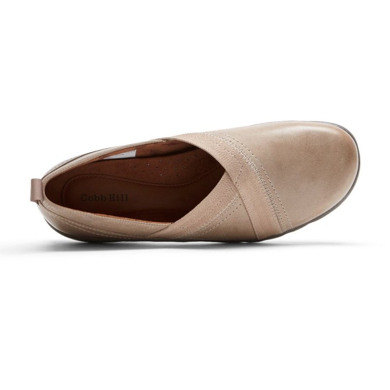 Rockport Penfield Women Slip Ons Brown Singapore | PK8-57135