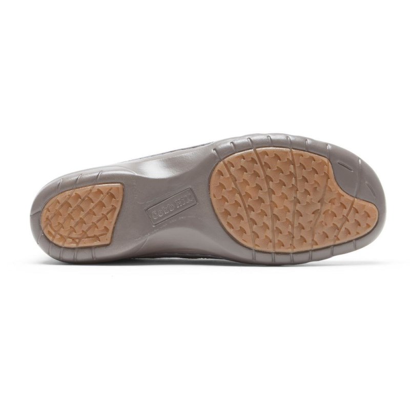 Rockport Penfield Women Slip Ons Grey Singapore | GL2-09370