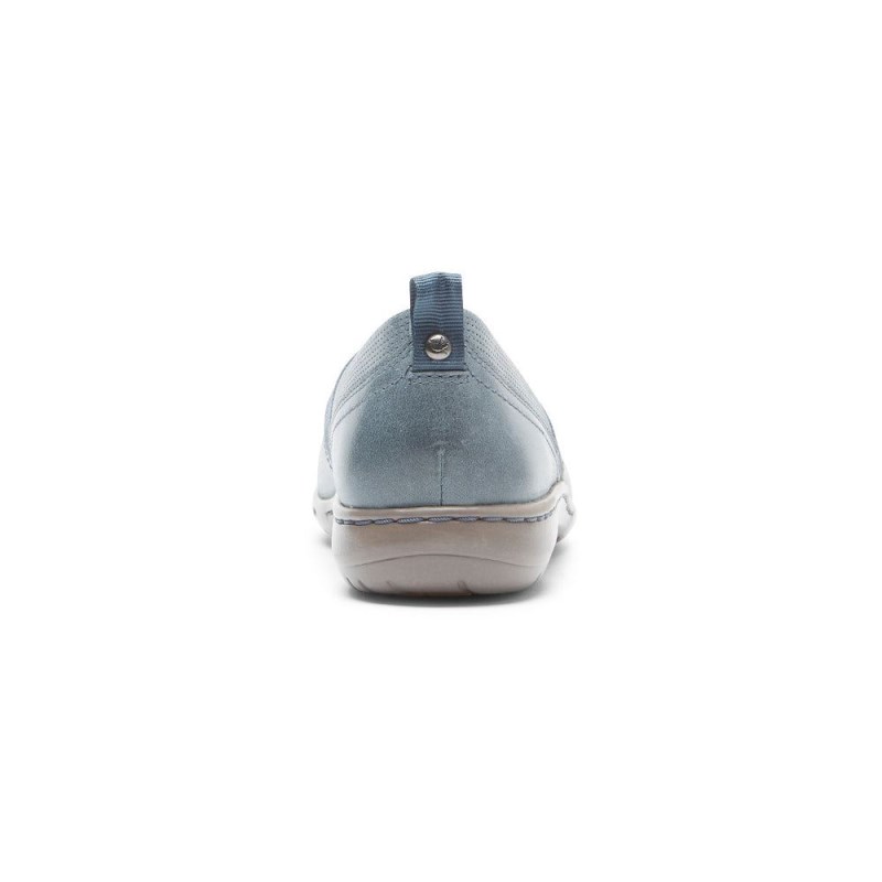 Rockport Penfield Women Slip Ons Grey Singapore | GL2-09370