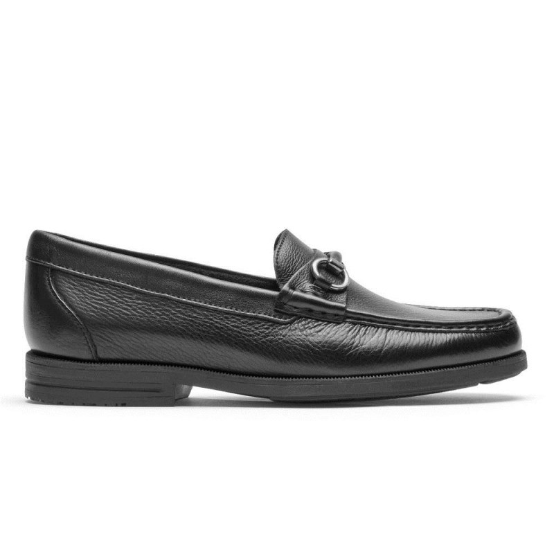 Rockport Preston Bit Men Loafers Black Singapore | BX0-15861