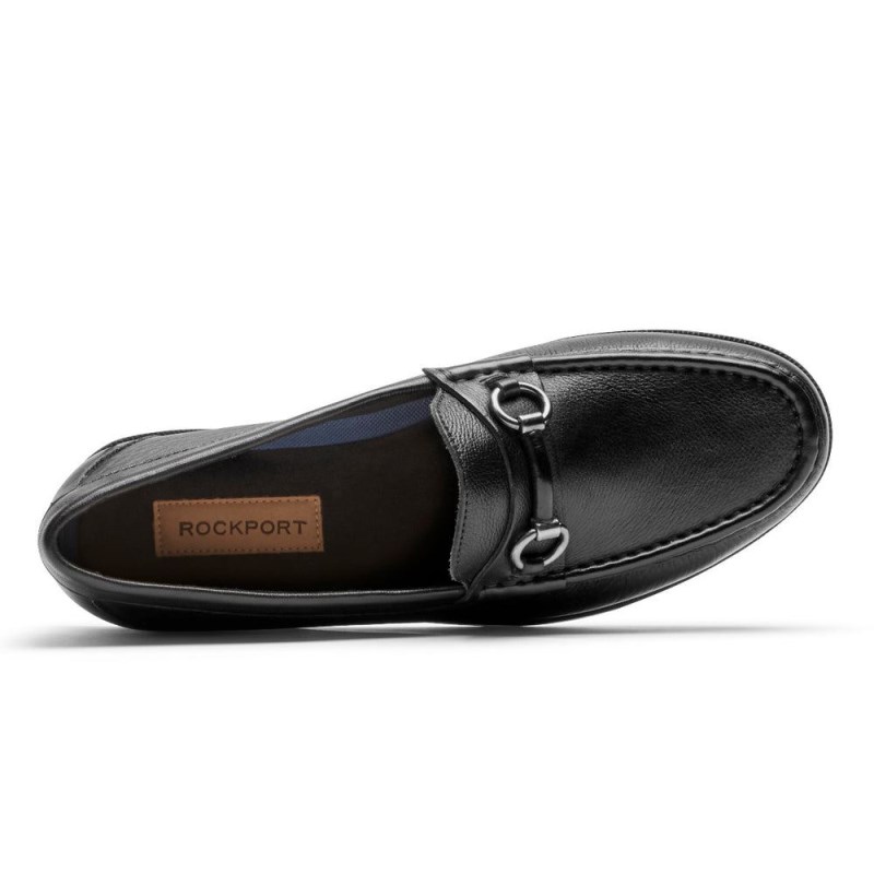 Rockport Preston Bit Men Loafers Black Singapore | BX0-15861