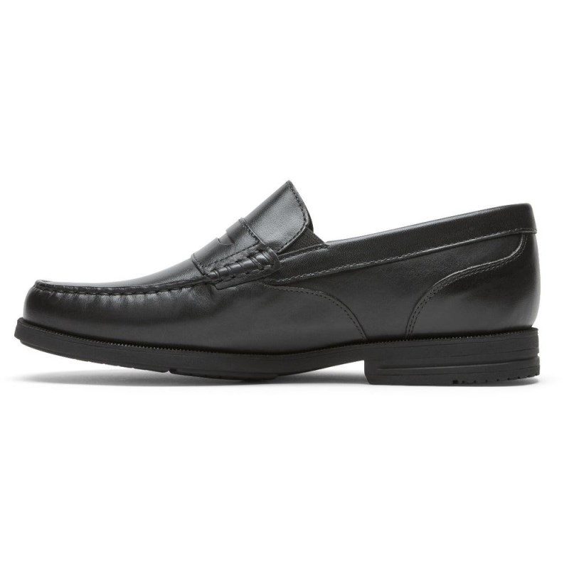 Rockport Preston Penny Men Loafers Black Singapore | DB1-94749