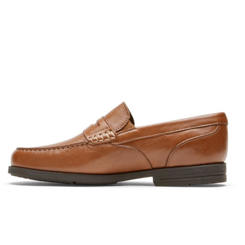 Rockport Preston Penny Men Loafers Brown Singapore | CX9-36843