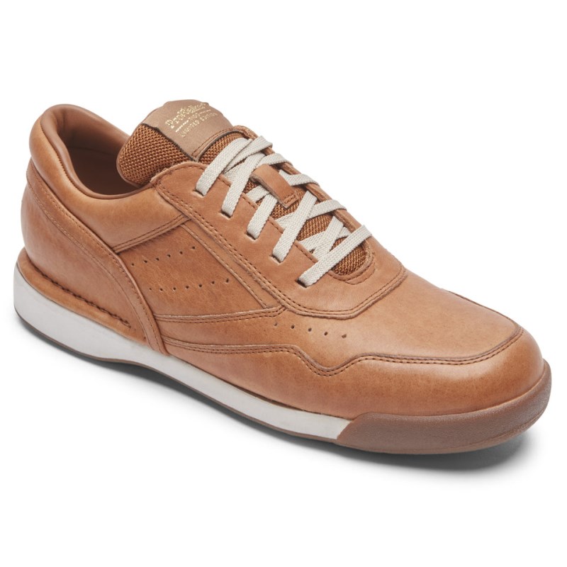 Rockport ProWalker 7100 Limited Edition Men Casual Shoes Brown Singapore | XM8-93649