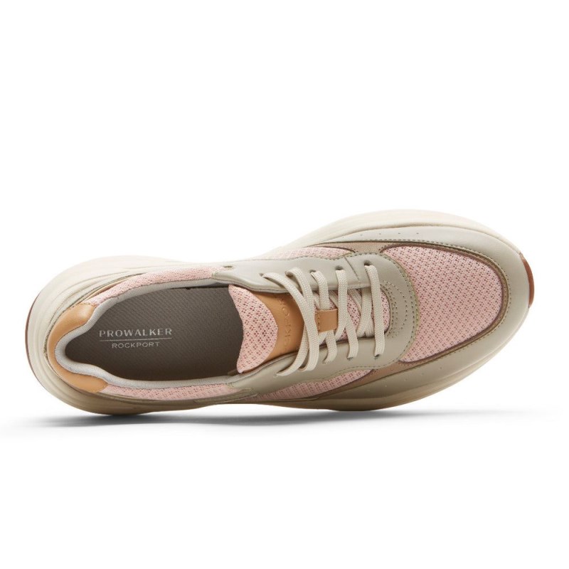 Rockport ProWalker Eco Women Sneakers Beige Singapore | LM9-59125