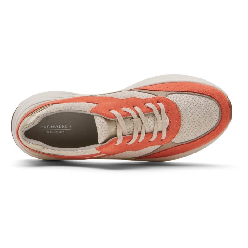 Rockport ProWalker Eco Women Sneakers Brown Orange Singapore | DC1-93059