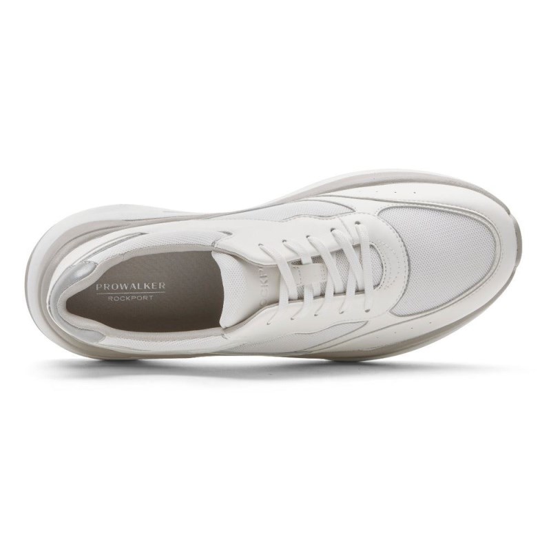 Rockport ProWalker Eco Women Sneakers White Singapore | YA8-56485