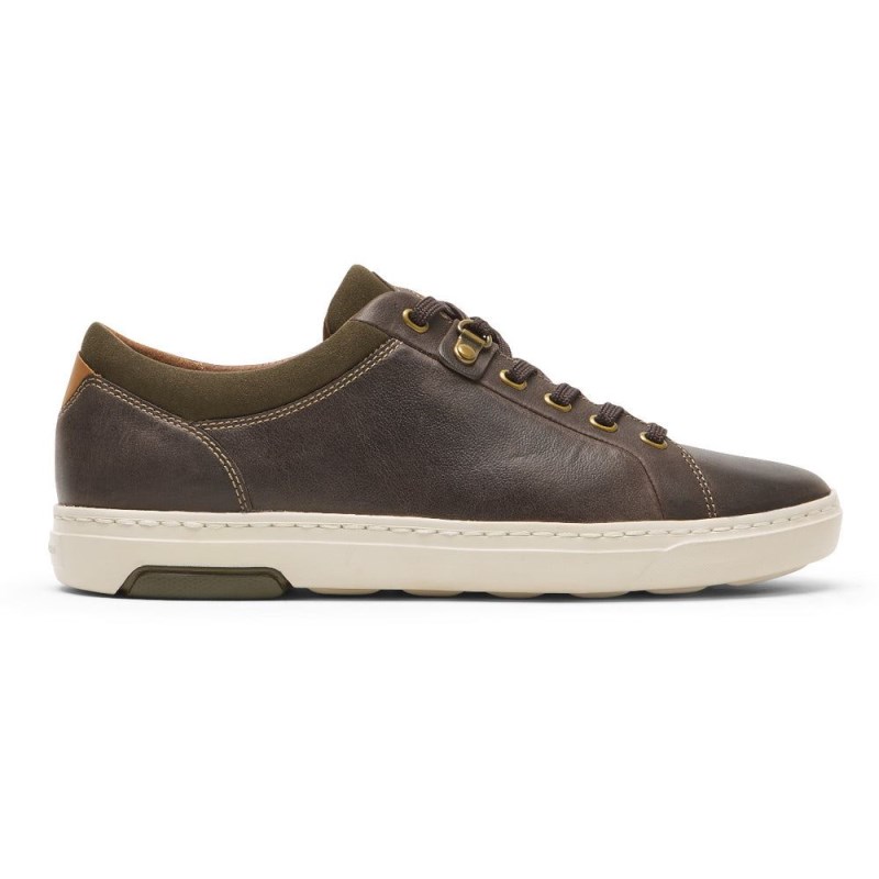 Rockport PulseTech Cupsole Men Sneakers Dark Brown Singapore | UW5-71607