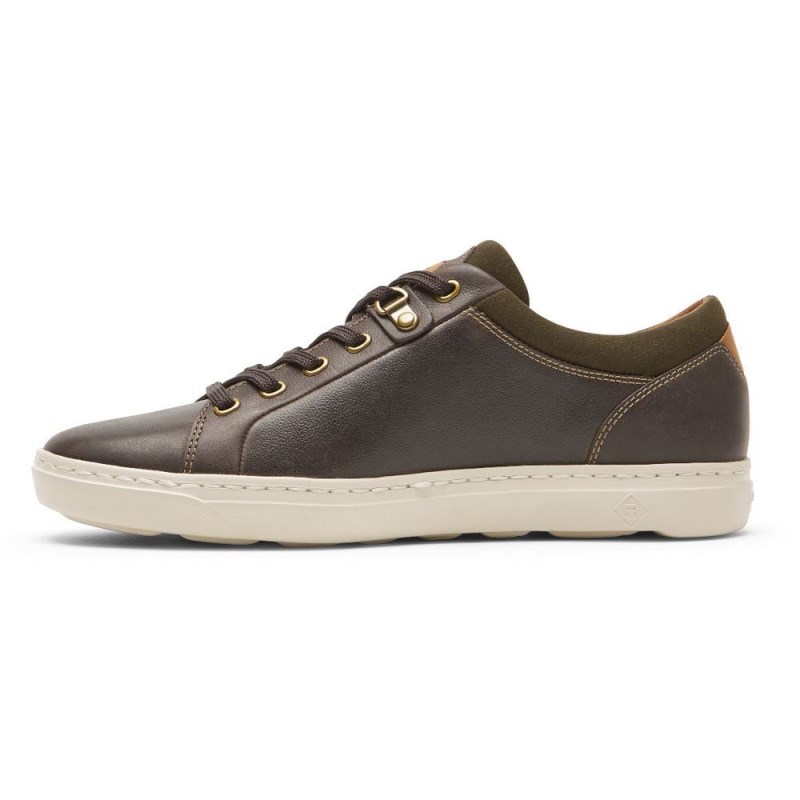 Rockport PulseTech Cupsole Men Sneakers Dark Brown Singapore | UW5-71607