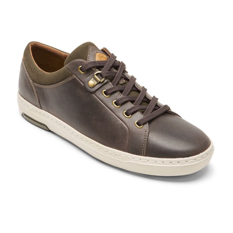 Rockport PulseTech Cupsole Men Sneakers Dark Brown Singapore | UW5-71607