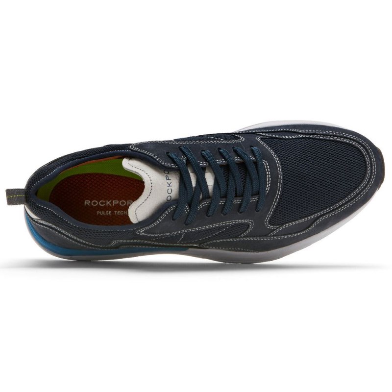 Rockport PulseTech Sport Ubal Men Sneakers Navy Singapore | OJ1-81828