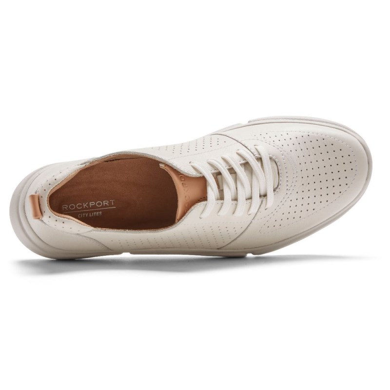 Rockport R-Evolution Washable Lace-Up Women Sneakers White Singapore | BJ7-48954