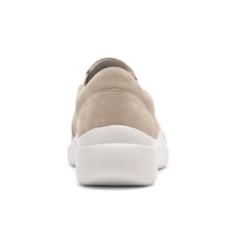 Rockport R-Evolution Washable Slip-On Women Sneakers Beige Singapore | PU4-50535