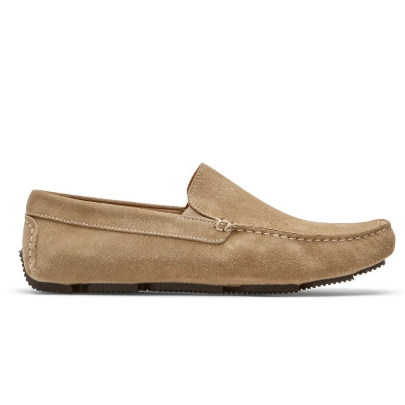 Rockport Rhyder Venetian Men Loafers Brown Singapore | TO3-77617