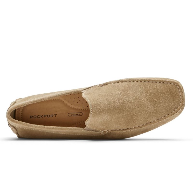 Rockport Rhyder Venetian Men Loafers Brown Singapore | TO3-77617