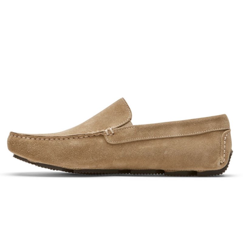 Rockport Rhyder Venetian Men Loafers Brown Singapore | TO3-77617