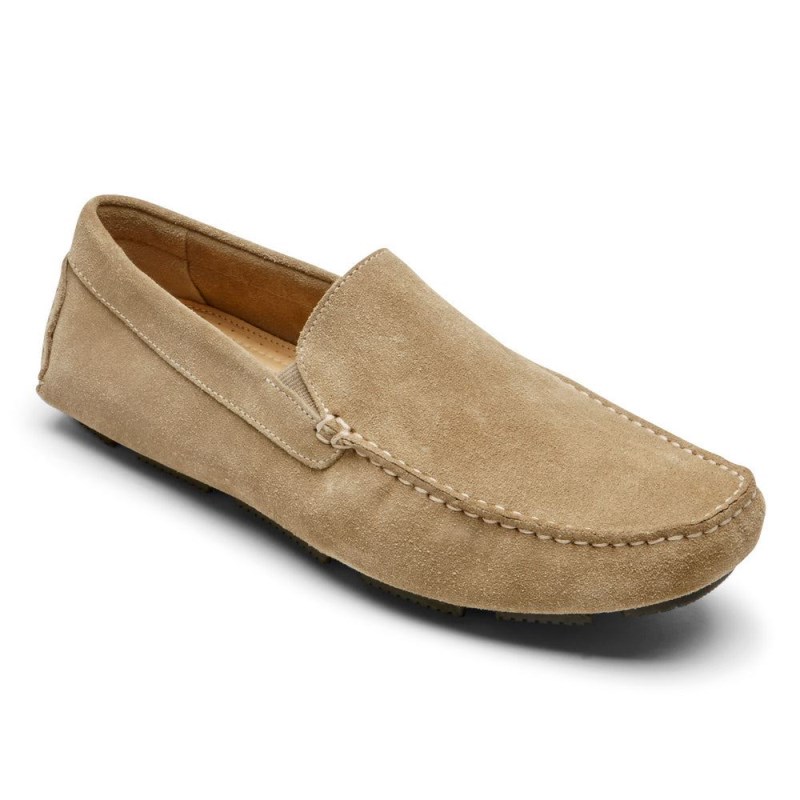 Rockport Rhyder Venetian Men Loafers Brown Singapore | TO3-77617