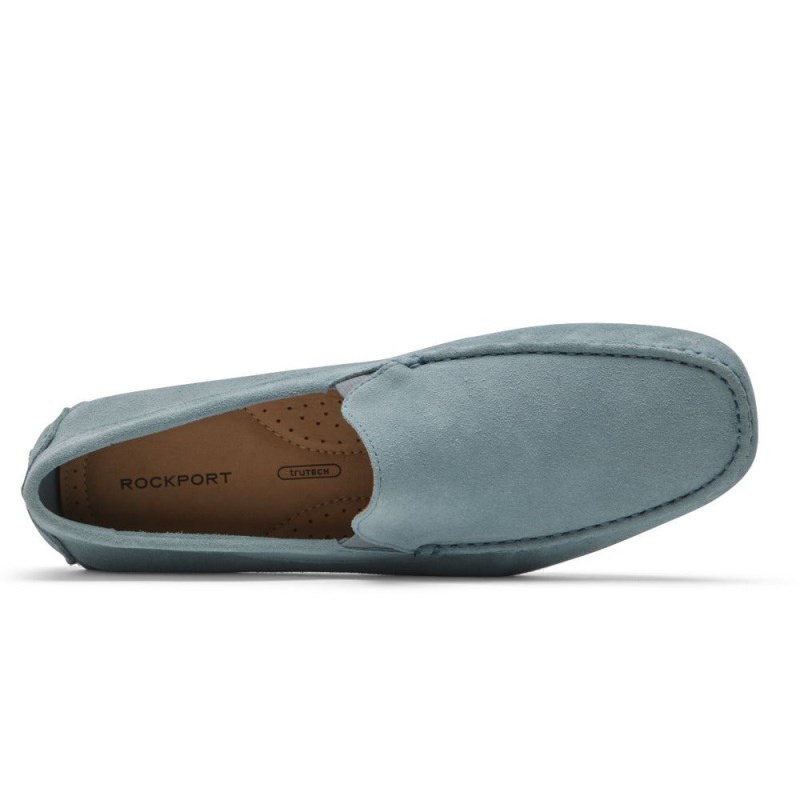 Rockport Rhyder Venetian Men Loafers Light Blue Singapore | LB7-15191