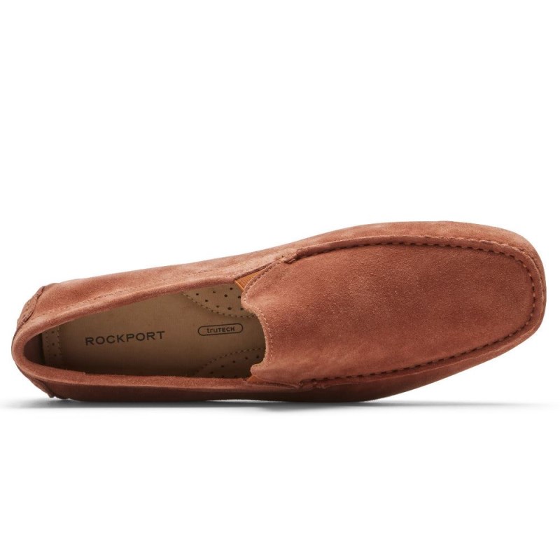 Rockport Rhyder Venetian Men Loafers Orange Singapore | BH4-85838