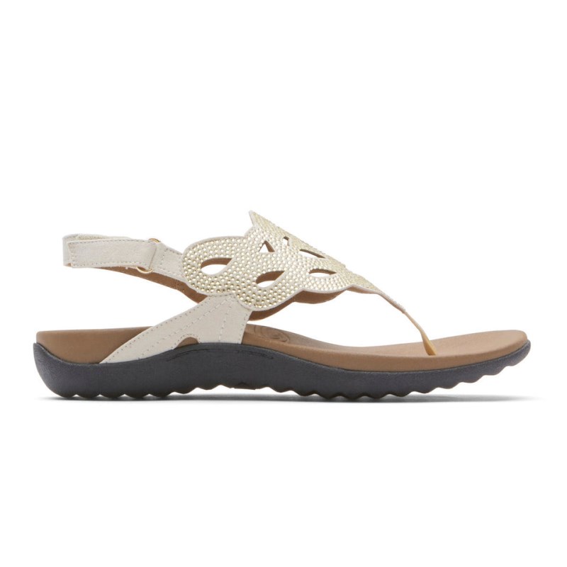 Rockport Ridge Slingback Women Sandals Gold Singapore | PS9-07540