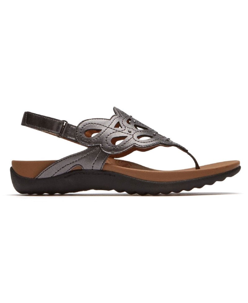 Rockport Ridge Slingback Women Sandals Silver Singapore | HO6-72077