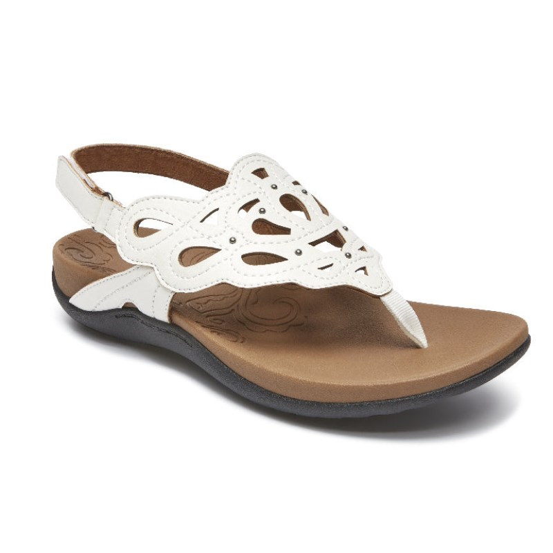 Rockport Ridge Slingback Women Sandals White Singapore | HX9-76417