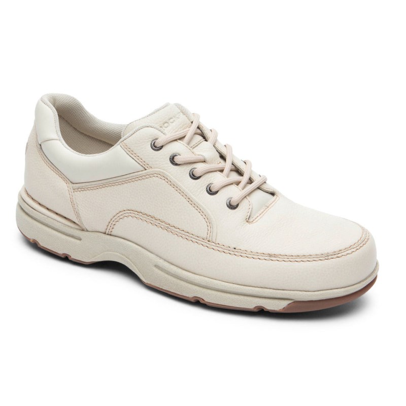 Rockport Ridgefield Eureka Men Casual Shoes White Singapore | VL4-10221