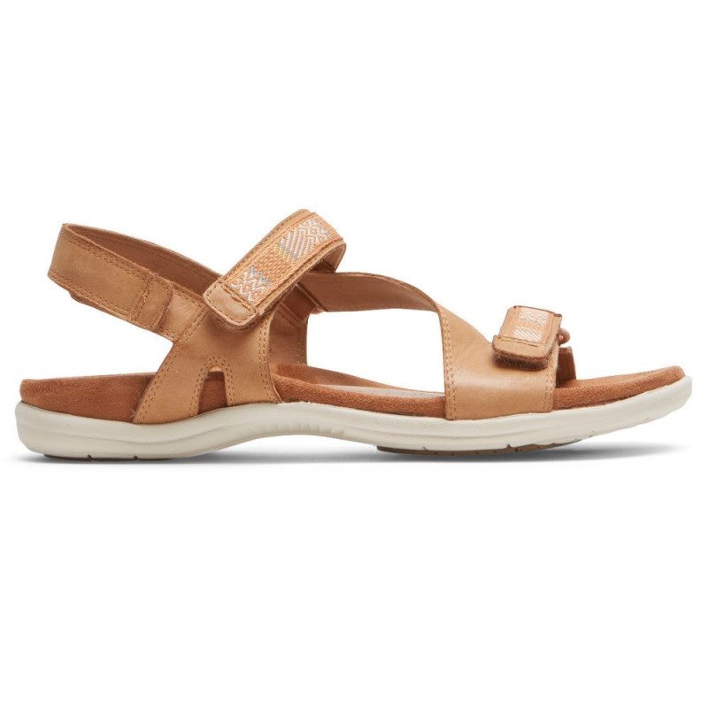 Rockport Rubey Asymmetrical Women Sandals Brown Singapore | WN1-75467