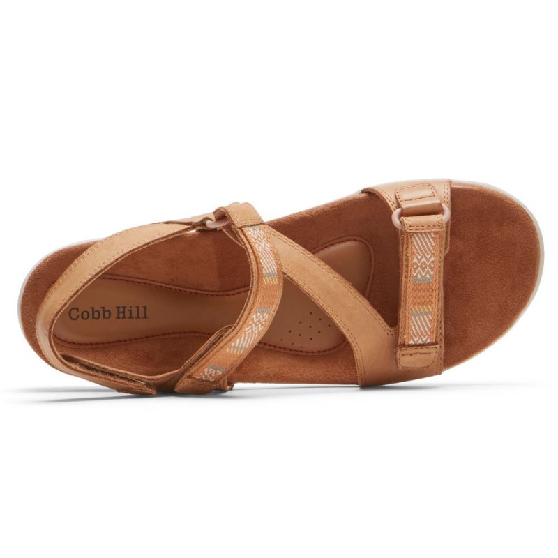 Rockport Rubey Asymmetrical Women Sandals Brown Singapore | WN1-75467