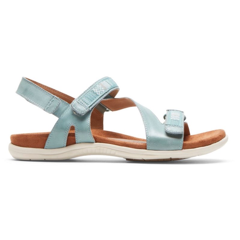 Rockport Rubey Asymmetrical Women Sandals Blue Singapore | BN8-06270