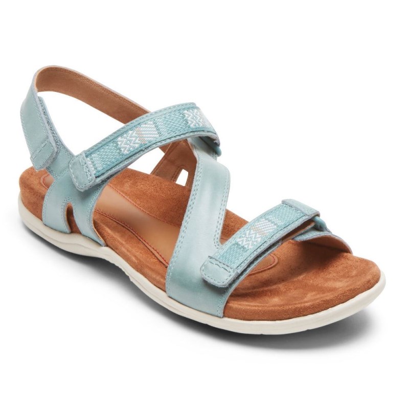 Rockport Rubey Asymmetrical Women Sandals Blue Singapore | BN8-06270