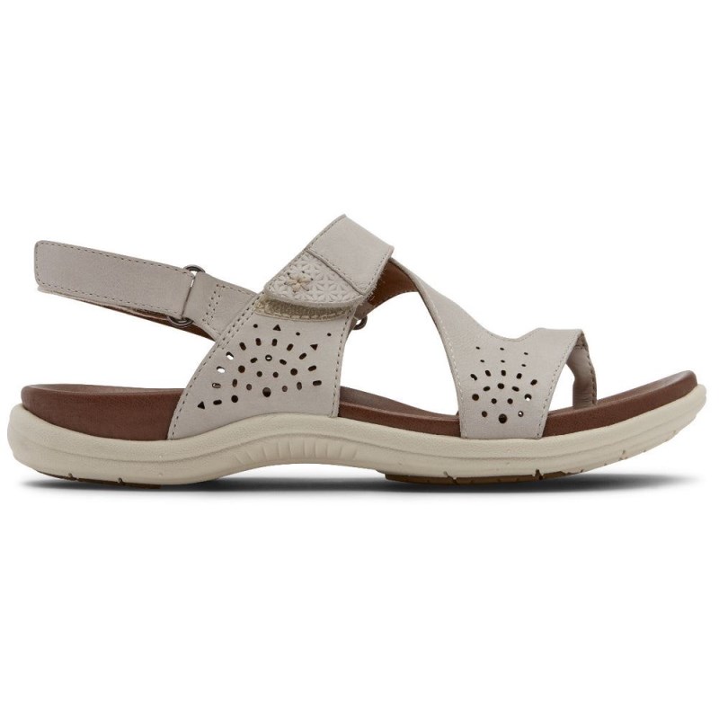 Rockport Rubey Thong Women Sandals White Singapore | BC9-63966