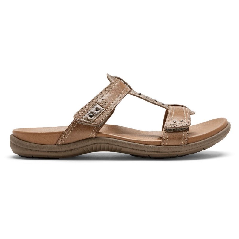 Rockport Rubey Women Slides Brown Multi Singapore | DY2-27582