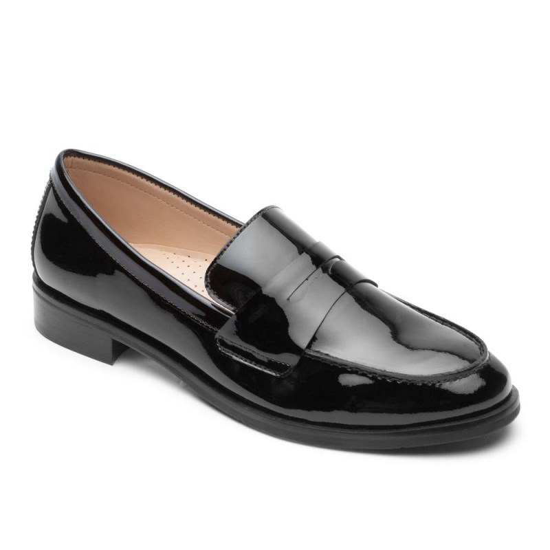 Rockport Sena Penny Women Loafers Black Singapore | RA0-78397