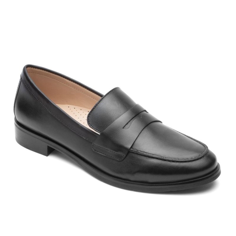 Rockport Sena Penny Women Loafers Black Singapore | UO2-22332