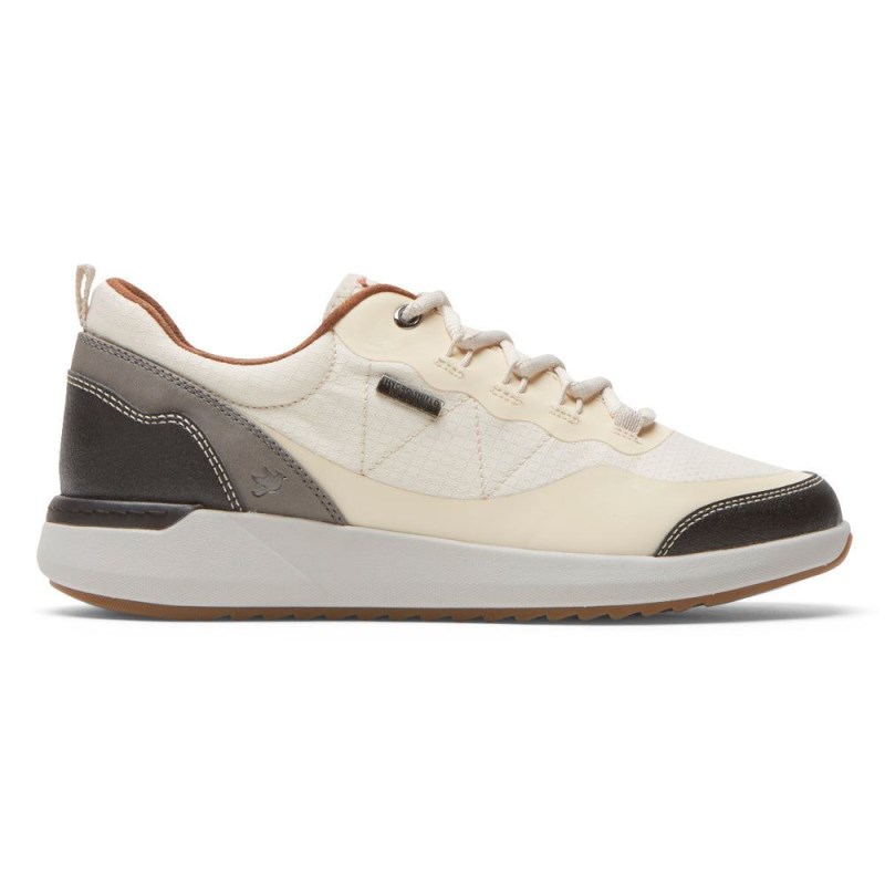 Rockport Skylar Tie Waterproof Women Sneakers Cream Singapore | TB2-45464