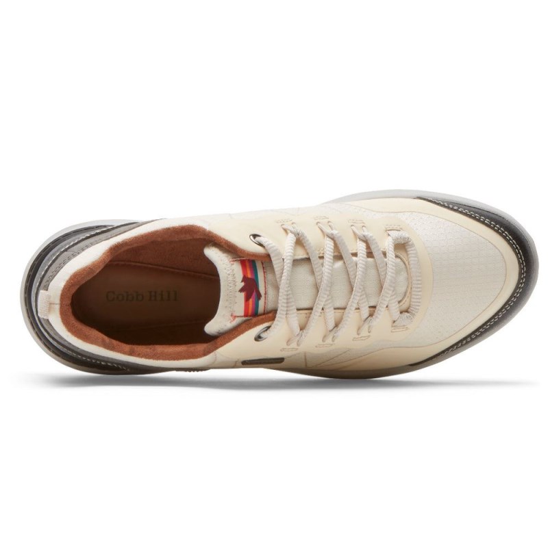 Rockport Skylar Tie Waterproof Women Sneakers Cream Singapore | TB2-45464